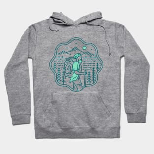 Nature Adventure Backpacker 2 Hoodie